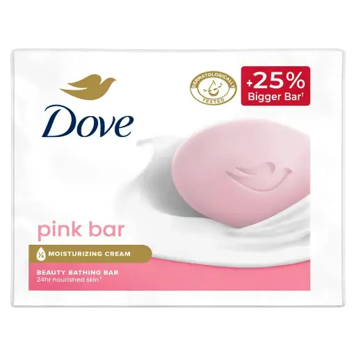 Baby Dove Pink Beauty Bathing Soap (125gx3)
