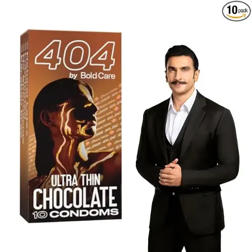 Bold Care 404 Ultra Thin Chocolate Flavour Condom